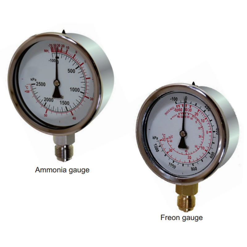 Refrigeration Gauge - Industrial Pressure Gauge